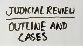 ALevel LAW OCR PAPER 1  ELS JUDICIAL REVIEW [upl. by Odrahcir120]