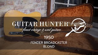 All original 1950 Fender Broadcaster [upl. by Idna97]