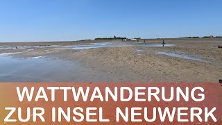 Wanderung durch das Wattenmeer zur Insel Neuwerk [upl. by Arannahs]