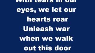 English CenterClear Eyes Full Heart Cant Lose Lyrics [upl. by Nyrhtakyram]