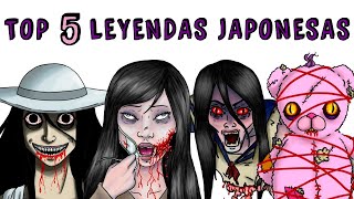 TOP 5 LEYENDAS JAPONESAS  Draw My Life Kuchisakeonna TekeTeke Hachisakusama HikoriKakurenbo [upl. by Adrienne322]