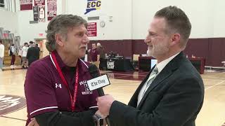 Killingly wrestling coach Rich Bowen on his teams ECC title [upl. by Nagard]