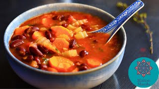 🍲 Soupe aux Haricots Rouges et Légumes dHiver 😊 ❄️✨ [upl. by Lemra]