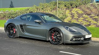 718 Cayman GTS  Aventurine Green Metallic  NX71RVP [upl. by Arec]