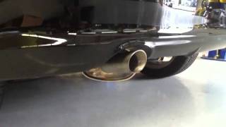 2011 Scion tC with Descendant Racing 25 SS exhaust system [upl. by Jane]