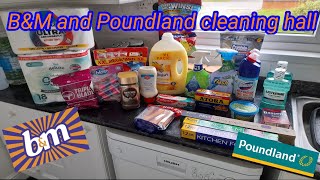 BampM and Poundland cleaning  toiletry haul [upl. by Sellihca]