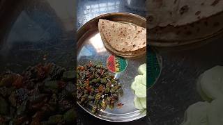 Fry bhindi ki sabji 😋  music link 🔗🔗 httpswwwyoutubecomuserTH3D4RKR4C3 [upl. by Yllek414]