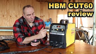 HBM CUT60 Plasma Cutter Unboxing Testing and Review [upl. by Lennod702]