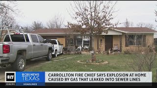 Carrollton house explosion cause revealed [upl. by Manvil]