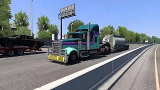 ATS  Kenworth W900 Road Trip to Pueblo CO  4K  American Drive with commentary [upl. by Erastatus]