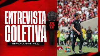 COLETIVA  THIAGO CARPINI  08122024 [upl. by Surdna]