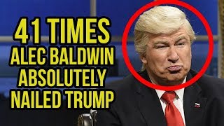 TBT  41 Times Alec Baldwin Absolutely Nailed Trump [upl. by Davena]