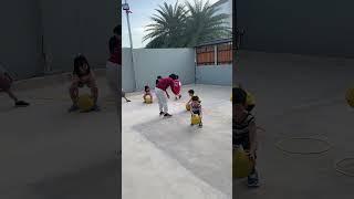 Toddler latihan basket di perumahan citra garden bandar lampung [upl. by Yerffe]