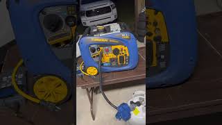 Firman inverter generator first start on propane [upl. by Edny]