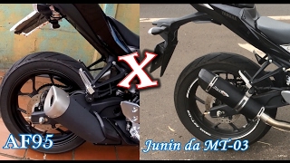 MT03  Ronco do escape original x esportivo [upl. by Jacob]