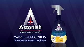 Astonish Premium Edition Carpet amp Upholstery Stain Blaster [upl. by Cordy935]