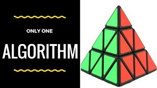 Solve a Pyraminx With Only 1 Algorithm [upl. by Suckram]