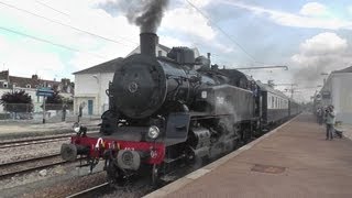 De Longueville à Montereau avec la 141 TB 407 [upl. by Joell]