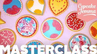 Cookie Decorating Masterclass  Cupcake Jemma Masterclass [upl. by Collyer]