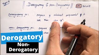 Derogatory and NonDerogatory Matrices  MATHEMATICS  2020 best method [upl. by Ardnekahs230]