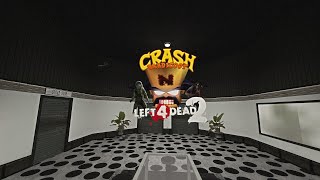 Left 4 Dead 2 Crash Bandicoot 2 all Boss Gems Players 4 [upl. by Nhguavoj]