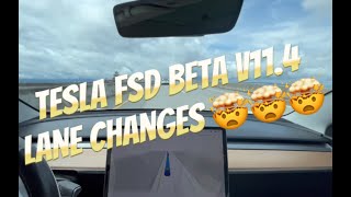 Tesla FSD Beta V114  More assertive than ever [upl. by Lyris]