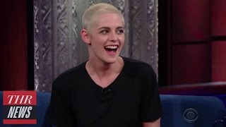 Kristen Stewart Was Disappointed Trump Didnt Respond to Her Jokes About His Tweets  THR News [upl. by Notluf812]