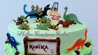 Dinosaur Chocolate Truffle Cake [upl. by Golden537]