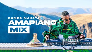 AMAPIANO MIX 2024  09 AUGUST  ROMEO MAKOTA  Maletsunyane Falls in Lesotho [upl. by Frodina]