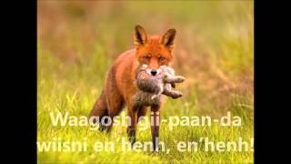 Wesiinyag  Anishinaabemowin Karaoke Song [upl. by Giesser]