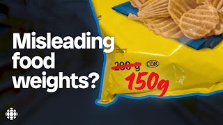 What happens when packaged food weighs less than advertised [upl. by Leumek]