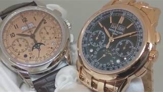 【懷古鮭魚面】PATEK PHILIPPE 百達翡麗 5270P001 萬年曆計時碼錶 amp 52701R001 [upl. by Ynohta]