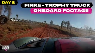 Trophy Truck Onboard Footage  Race Day 2  Finke 2024 [upl. by Aurelio]