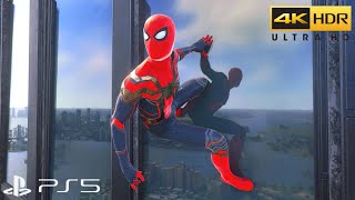 MARVEL SpiderMen 2  Peter NWH Hybrid Suit PS5 Free Roam Gameplay 4K HDR RAY TRACING [upl. by Masera947]