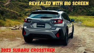 REVEALED  2023 Subaru Crosstrek  With Big Screen  Improved Comfort  DEBUT  SPECS  INTERIOR [upl. by Ho]