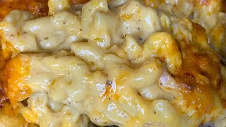 SOUTHERN STYLE MAC N CHEESE THE BEST MAC N CHEESE AT THE COOKOUT GUARANTEED HOW TO MAKE NO EGGS [upl. by Ailemrac]