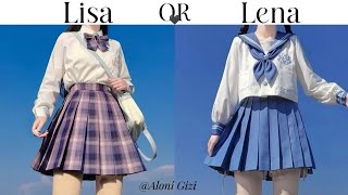 Lisa or Lena 🌷 Kawaii Clothes amp Accessories  AloniGizi [upl. by Mccullough143]