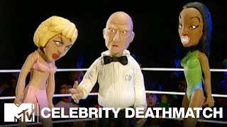 Brandy Norwood vs Courtney Love  Celebrity Deathmatch [upl. by Grantland]