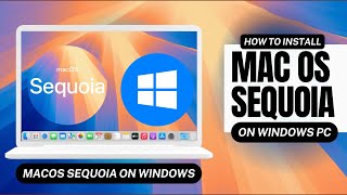 How to install macOS Sequoia on windows PC Opencore Hackintosh [upl. by Olivette]