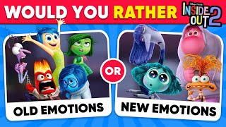 Would You Rather INSIDE OUT 2 Edition  Quiz Kingdom [upl. by Ardnu]