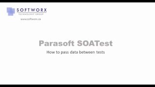 Parasoft SOAtest  Passing data from one test to another [upl. by Nilat]