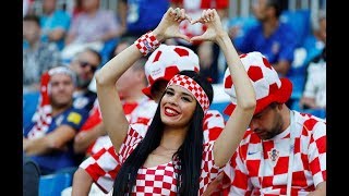 Top 10 Crazy fans reactions by Croatian Fans  England vs Croatia 21  Semi final [upl. by Tiphani]