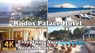 Rodos Palace Hotel Rhodes Greece Everything You Need to Know in 4K [upl. by Blanding]