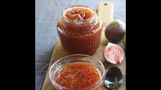 Fig Jam Recipe shorts [upl. by Oirretna]