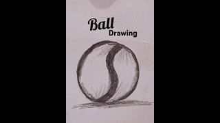 Ball paintingpencil sketchpencil drawing [upl. by Arivle]