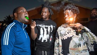 Paying Strangers in the Trenches to Eat World’s Hottest Chip Ft Kodak Black amp Big Fredo [upl. by Ahsaek]