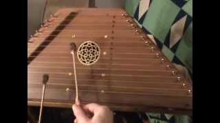 Greensleeves  hammered psaltery [upl. by Anselmi]