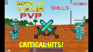 HOW TO BECOME PRO PVP PLAYER IN BLOXDIO  Bloxdio [upl. by Aramak]