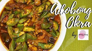 ADOBONG OKRA  MURANG ULAM  Quick and Easy Recipe  PINOY RECIPE [upl. by Dubenko992]