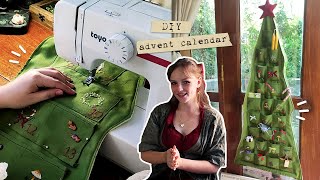 Woodland Advent Calendar DIY  Holiday Inspiration [upl. by Sadick149]